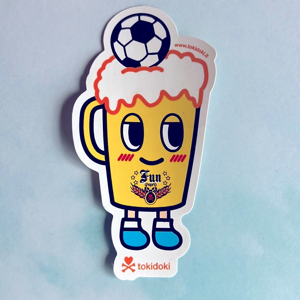 FREE with purchase❣️ Tokidoki Brewsky Large Vinyl Sticker